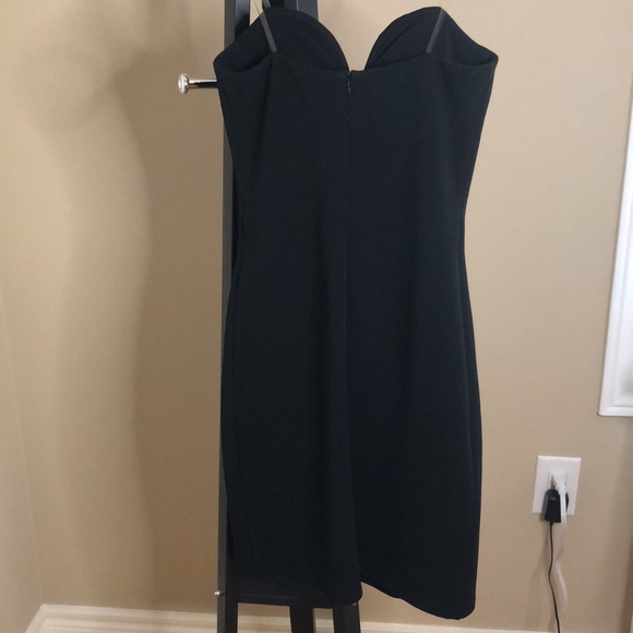 BLACK MINI DRESS - Picture 2 of 4